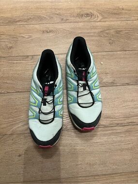 Salomon Light Blue Trail Running/Hiking Shoes